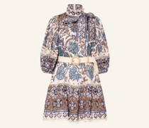 Leinenkleid VITALI mit 3/4-Arm