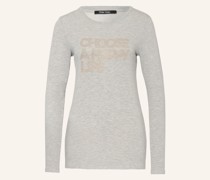 Longsleeve mit Schmucksteinen