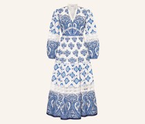 Kleid mit Lochspitze