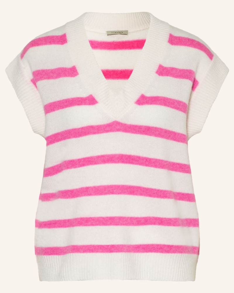 lilienfels Damen Pullunder mit Cashmere