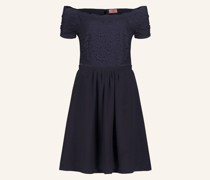 Off-Shoulder-Kleid mit Spitze