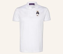 Piqué-Poloshirt Custom Slim Fit
