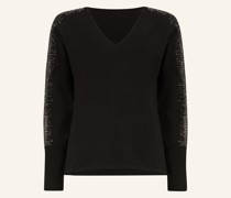 Pullover mit Schmucksteinen