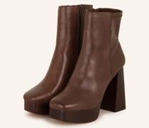 Plateau-Stiefeletten - BRAUN