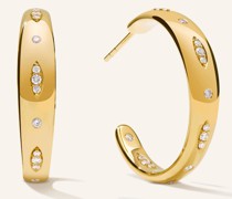 Ohrringe GYPSY CREOLE LARGE aus 18 Karat Gelbgold