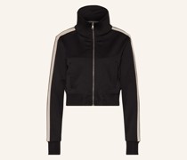 Trainingsjacke mit Galonstreifen