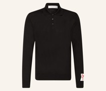 Strick-Poloshirt