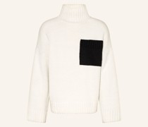 Oversized-Pullover mit Alpaka