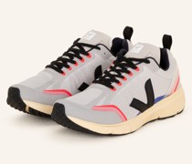 Sneaker CONDOR II - HELLGRAU/ SCHWARZ/ ROT