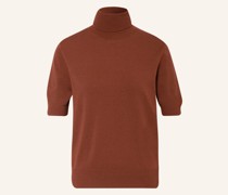 Rolkragenpullover mit 3/4-Arm