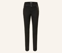 Skinny Jeans MILTON NERO mit Schmucksteinen