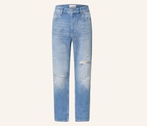 Destroyed-Jeans Straight Fit