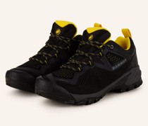 Trekking-Schuhe SAPUEN LOW GTX - SCHWARZ