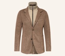 Stricksakko HECTAR Slim Fit mit abnehmbarer Blende