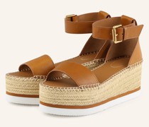 Plateau-Wedges GLYN - 533 Light Brown