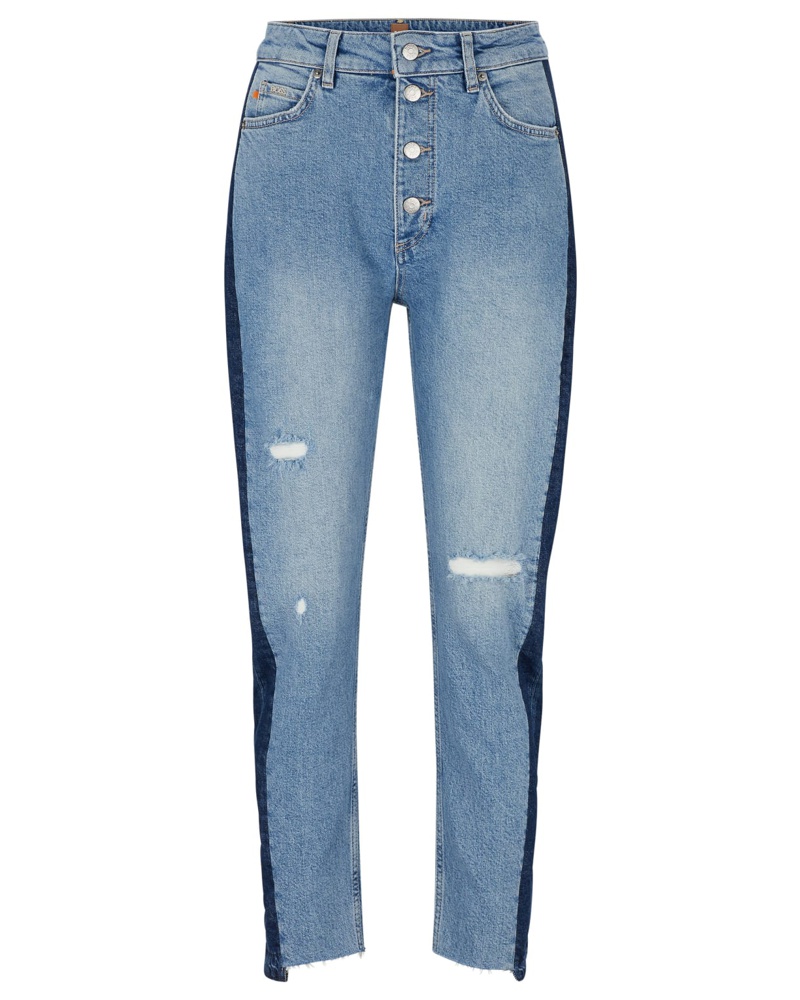 HUGO BOSS Damen Jeans RUTH BC 3.0 Slim Fit