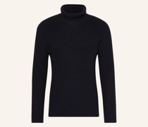 Rollkragenpullover ER10BE aus Merinowolle