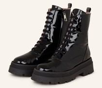 Schnürboots - SCHWARZ