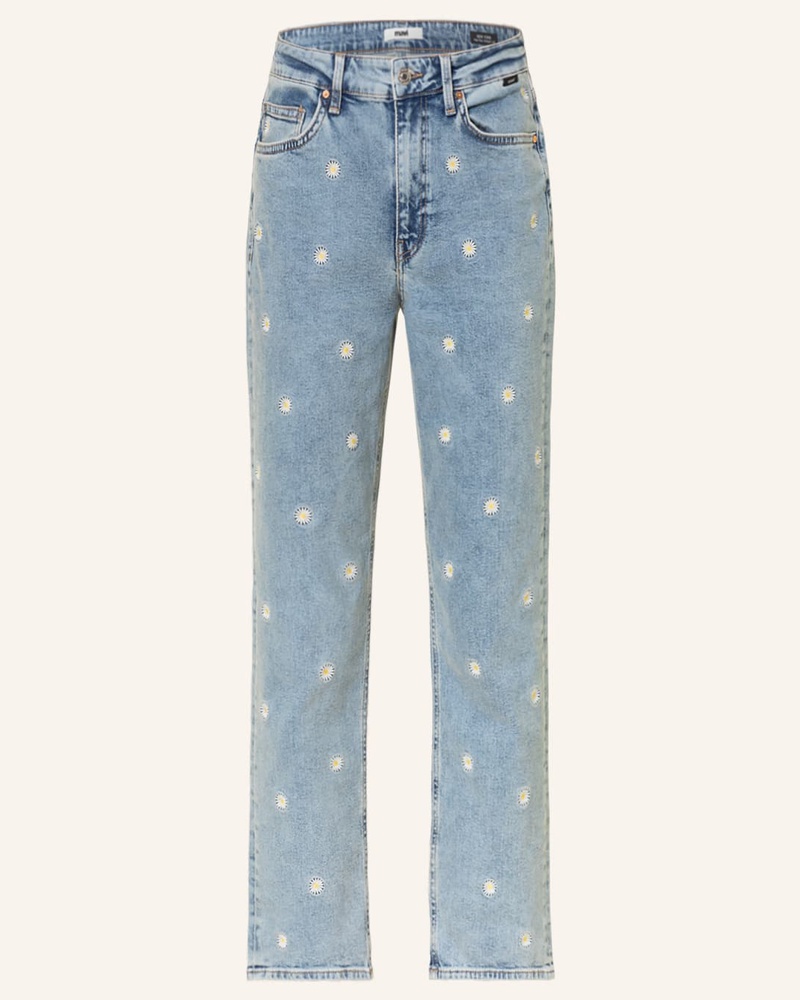 Mavi Jeans Damen 7/8-Jeans NEW YORK mi Stickereien