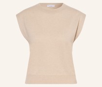 T-Shirt mit Cashmere und Glitzergarn