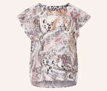 Blusenshirt mit Seide