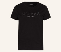 T-Shirt mit Schmucksteinen