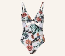 Badeanzug TROPICS mit Pailletten