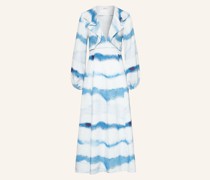 Kleid mit Cut-outs und Volants