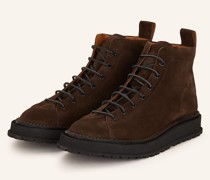 Schnürboots AEDI - DUNKELBRAUN