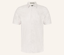 Kurzarm-Hemd KINGFRD Regular Fit mit Leinen