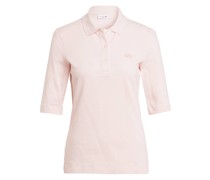 Piqué-Poloshirt mit 3/4-Arm