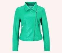 Lederjacke
