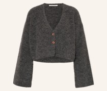 Cropped-Strickjacke SOHO aus Alpaka
