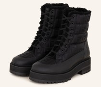 Biker Boots - SCHWARZ