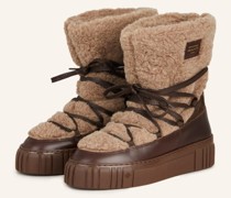 Schnürboots - BRAUN/ DUNKELBRAUN