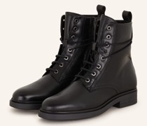 Schnürboots - SCHWARZ