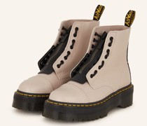 Plateau-Boots SINCLAIR - BEIGE/ SCHWARZ