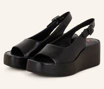 Plateau-Wedges LOULOU - SCHWARZ