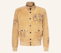 Lederjacke