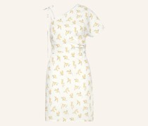 One-Shoulder-Kleid ROMANMIMOSA mit Leinen