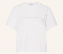 T-Shirt mit Schmucksteinen