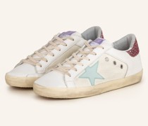 Sneaker SUPER-STAR - WEISS/ PINK/ HELLBLAU