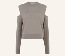 Oversize-pullover mit cut-outs HASTIN