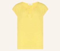T-Shirt mit Leinen