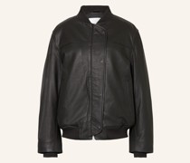 Oversized-Blouson aus Leder