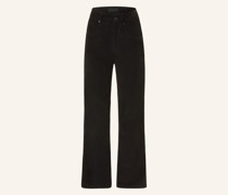 Marlenehose aus Samt