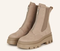 Chelsea-Boots - BEIGE