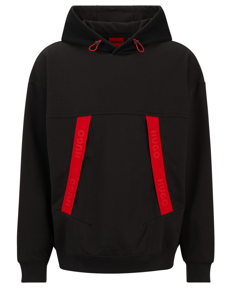 Hugo boss slim fit on sale hoodie