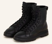 Schnürboots - SCHWARZ