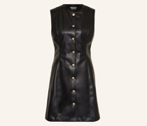 Kleid MORINI in Lederoptik